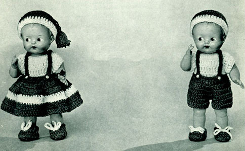 Jean & John Doll Pattern #253
