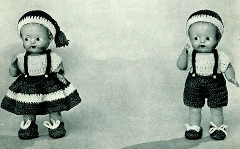 Jean & John Doll Pattern #253