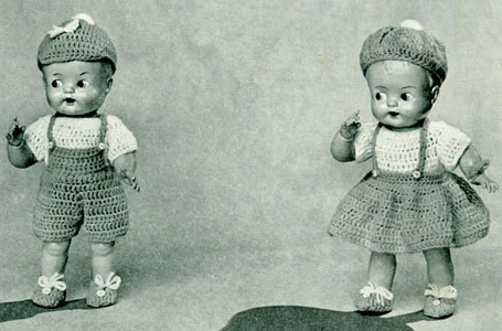Jenny & Jimmy Doll Pattern #257