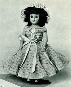 Party Girl Doll Pattern #258