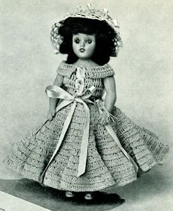 Party Girl Doll Pattern #258