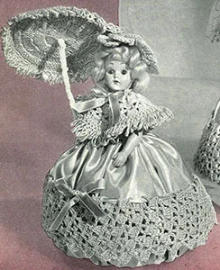Rose Pin Cushion Doll Pattern #550