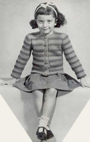 Crocheted Cardigan Pattern #707