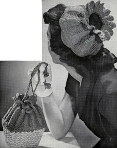 Sugar & Spice Hat & Bag Set Pattern