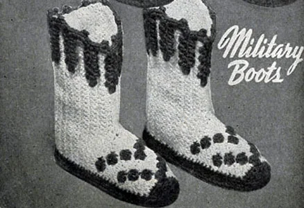 Military Boots Pattern