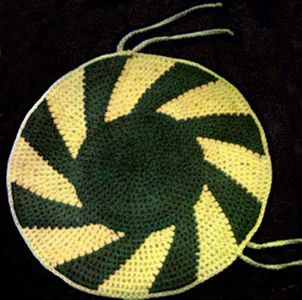 Tie-On Chair Seat Pattern