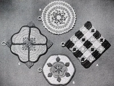 Add Zing to Kitchen Pot Holders Patterns
