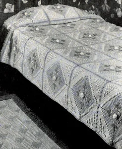 Peony Garden Bedspread Pattern