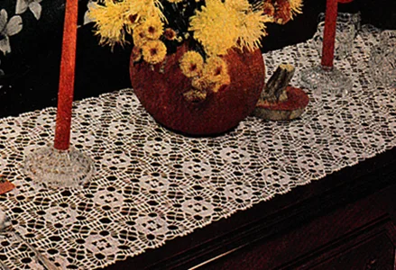 Halloween Fun Buffet Supper Scarf Pattern #7