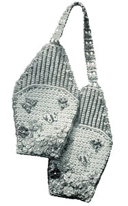 Flower Garden Oven Mitts Pattern #12