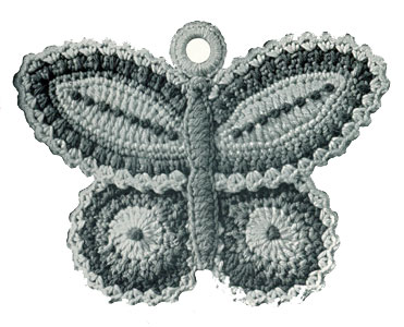 Butterfly Potholder Pattern #13