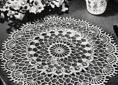 Valentine Table Doily Pattern #10