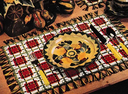 Gladplaid Patio Set Pattern #12