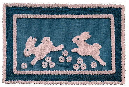 Bunnies Rug Pattern