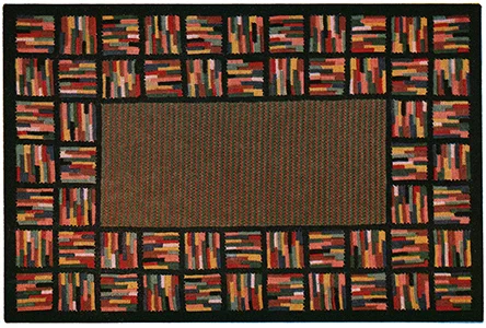 Hit or Miss Rug Pattern