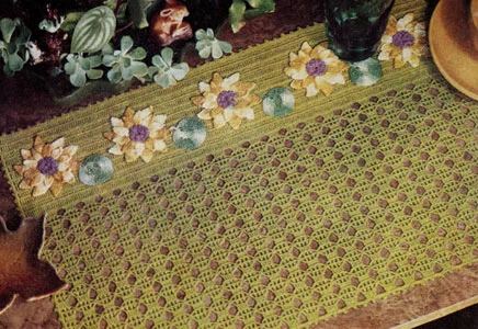 Water Lily Place Mat Pattern