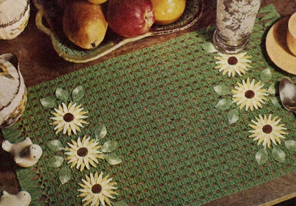 Daisy Place Mat Pattern
