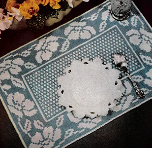 Rose Garland Doily Pattern #4