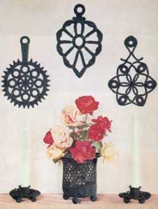 Flower Holder and Candlesticks Pattern #5