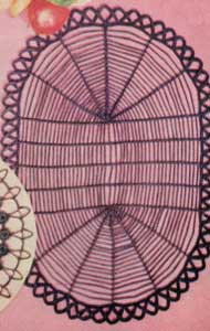 Oval Doily Pattern #3