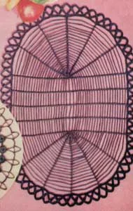 Oval Doily Pattern #3