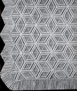 Pinwheel Popcorn Bedspread Pattern