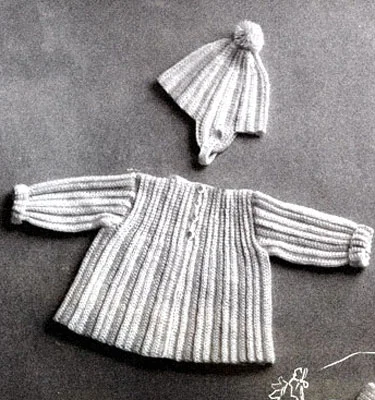 Crocheted Jacket and Cap Pattern