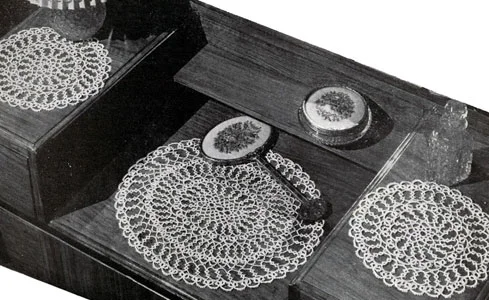 Dressing Doily Set Pattern