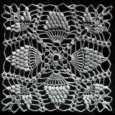 Pineapple Square Pattern #S-740