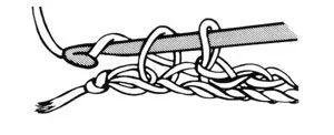 Slip Stitch (sl st)