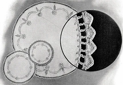 Center Edging Pattern #6012