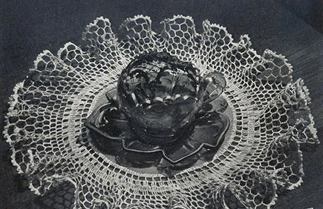 Fluted Frill Doily Pattern #12-43