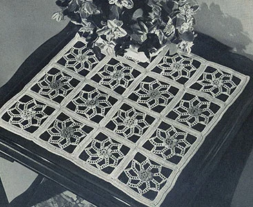 Stained Glass Doily Pattern #12-44