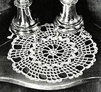 Corner Charm Doily Pattern