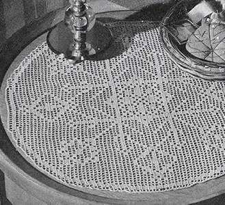 Filet Doily Pattern #3-46