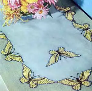 Butterfly Runner Pattern #S-37