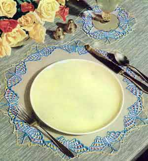 Butterfly Luncheon Set Pattern #S-43
