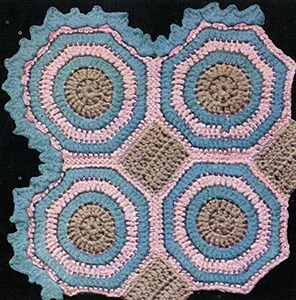 Flagstone Afghan Pattern #632
