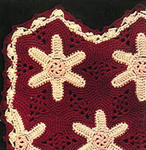 Flower Fingers Afghan Pattern #633