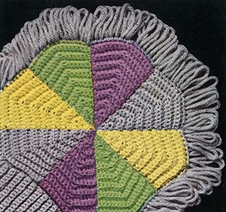 Cartwheel Afghan Pattern #638