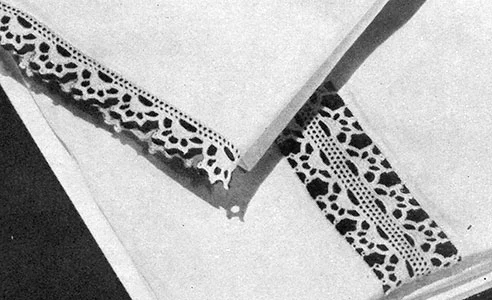 Pillow Case Edging #8204 Pattern