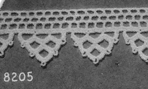 Pillow Case Edging #8205 Pattern