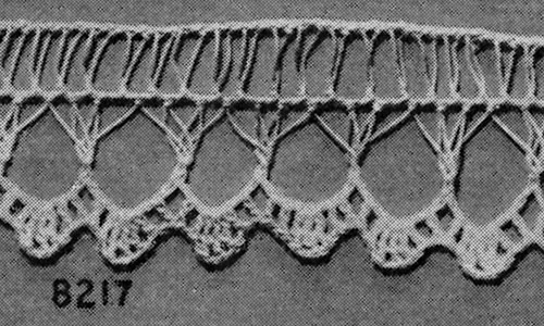 Hairpin Lace Edging #8217 Pattern