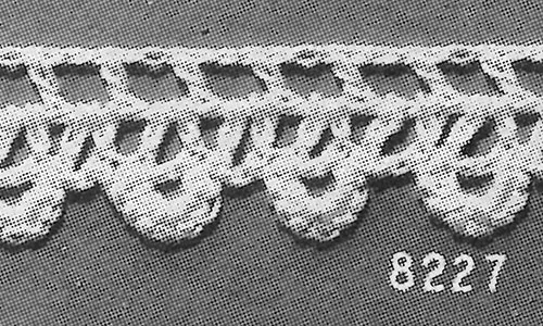 Baby Edging #8227 Pattern