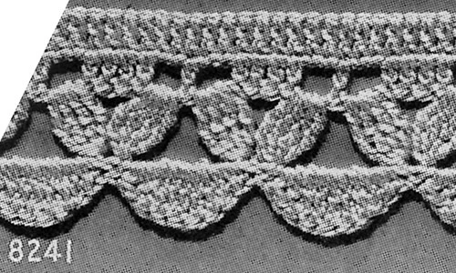 Towel Edging #8241 Pattern