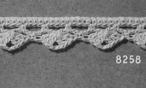 Lingerie Edging #8258 Pattern