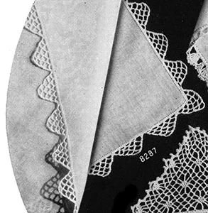 Handkerchief Edging #8287 Pattern