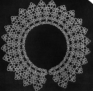 Tatted Flattering Collar Pattern #2284