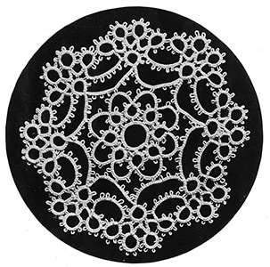 Tatting Doily Pattern #8150