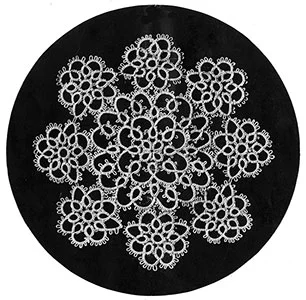 Tatting Doily Pattern #8155